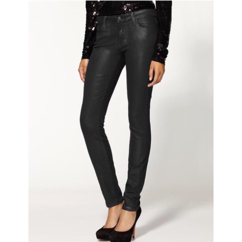 NY&CO coated skinny jeans